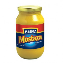 Mostaza Heinz preaparada 490 grs