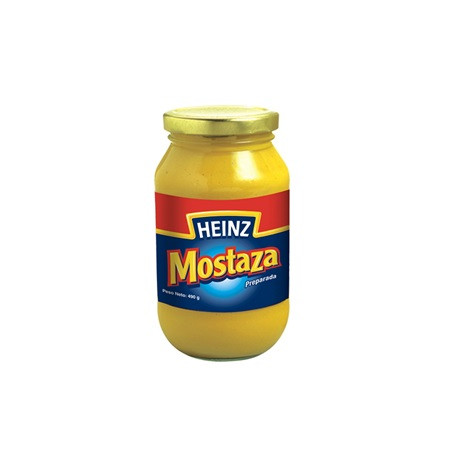 Mostaza Heinz preaparada 490 grs