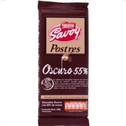 Chocolate Negro 55 % Savoy