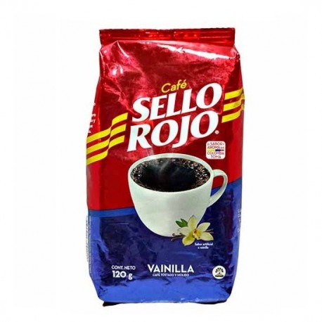 Café Sello Rojo Vainilla 120 Grs
