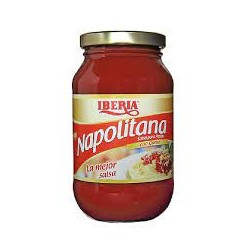 Salsa para pastas Napolitana Iberia 450 Grs