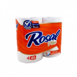 Papel higiénico Rosal 4 x 400