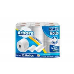 Papel higiénico ARBORA 12 Rollos