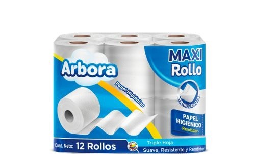 Oferta 12 Rollos Papel Higienico Mili Doble Hoja Todobarato