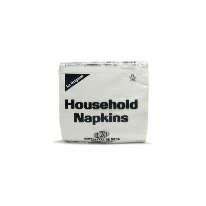 Servilletas  Household Napkins 120 unidades