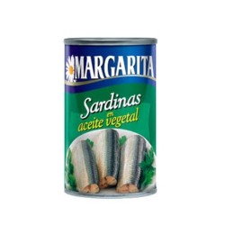 Sardina en aceite Margarita 170 Grs