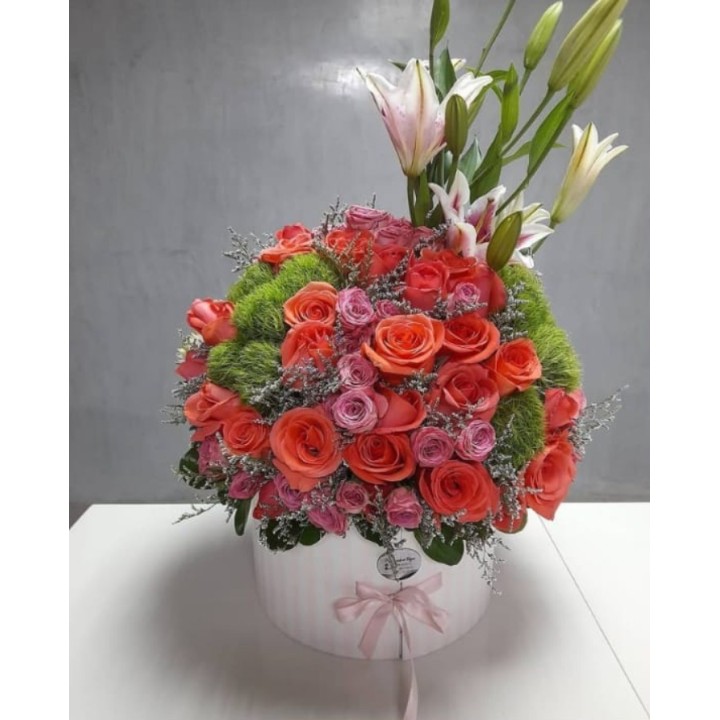 Ramo Rosa Coral