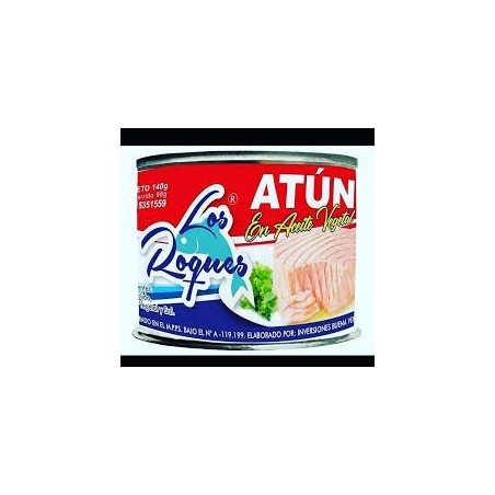 Atun Los Roques en aceite 140 Grs