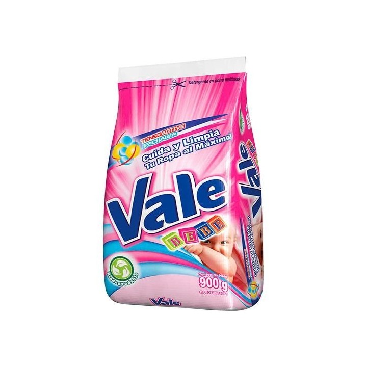 Jabon en polvo Vale  Bebé 900 Grs