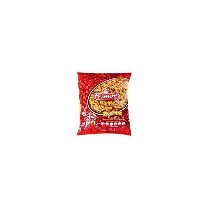 Pasta Tornillos Primor extra especial 1kg