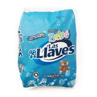 Jabón en polvo Las Llaves bebé 900 Grs