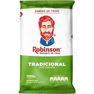 Harina de trigo Todo uso Tradicional Robinson 500 Grs