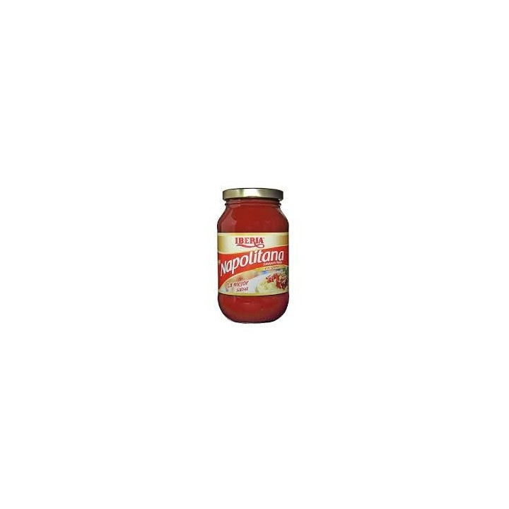 Salsa para pastas Napolitana Iberia 450 Grs