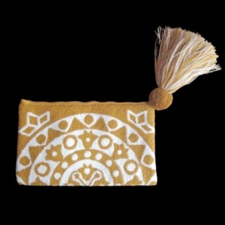 Cartuchera wayuu Dorada