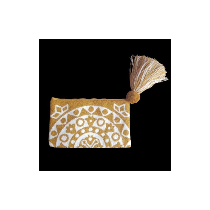 Cartuchera wayuu Dorada