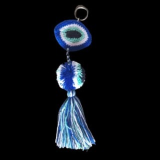 Llavero Wayuu Ojo Turco