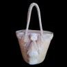Cartera Wayuu Beige y Blanca