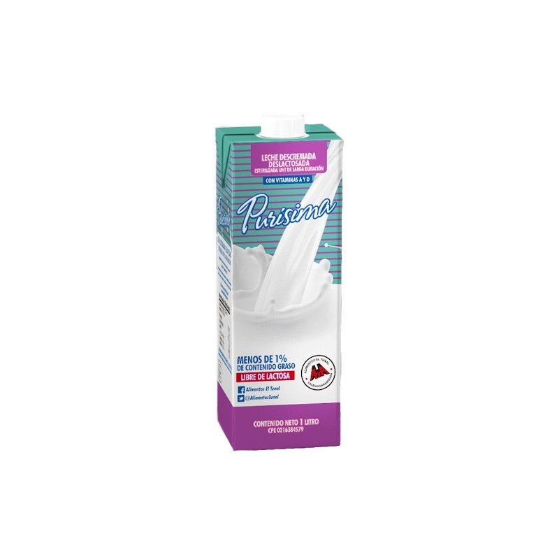 Leche Líquida Deslactosada 1 Lt