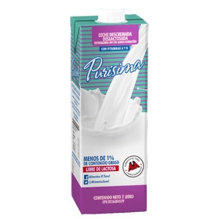 Leche Líquida Deslactosada 1 Lt