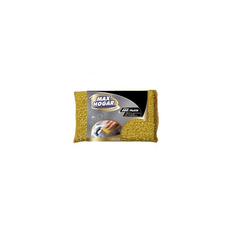 Esponja Max Hogar ORO PLATA