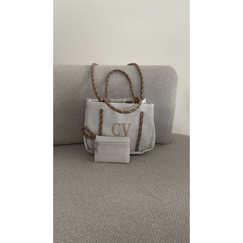 Cartera Mini fabricada en ECOcuero con portacosmético