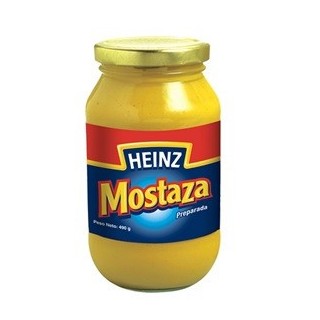 Mostaza Heinz preaparada 490 grs