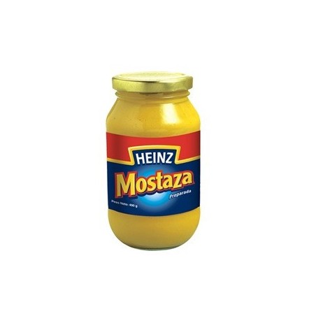 Mostaza Heinz preaparada 490 grs