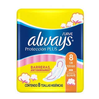 Toallas Sanitarias Always