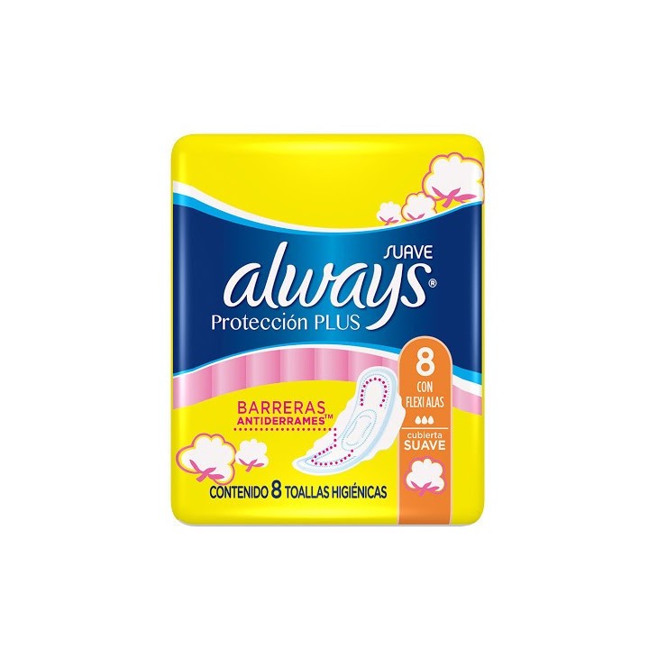 Toallas Sanitarias Always